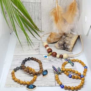 Bohemian Evil Eye Protection Edition  Jewelry set